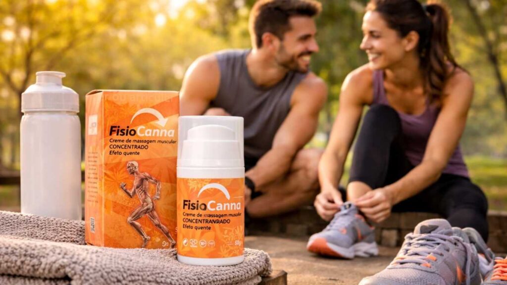 CBD faz mal representado por creme de massagem em contexto de atividade física e bem-estar