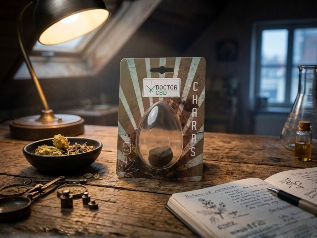 Charas CBD Doctor CBD: uma resina rara e premium com elevada concentração de CBD 1 Charas CBD Doctor CBD