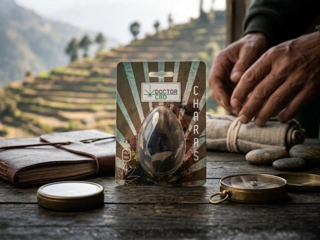 Charas CBD Doctor CBD: uma resina rara e premium com elevada concentração de CBD 3 doctor cbd charas cbd resina