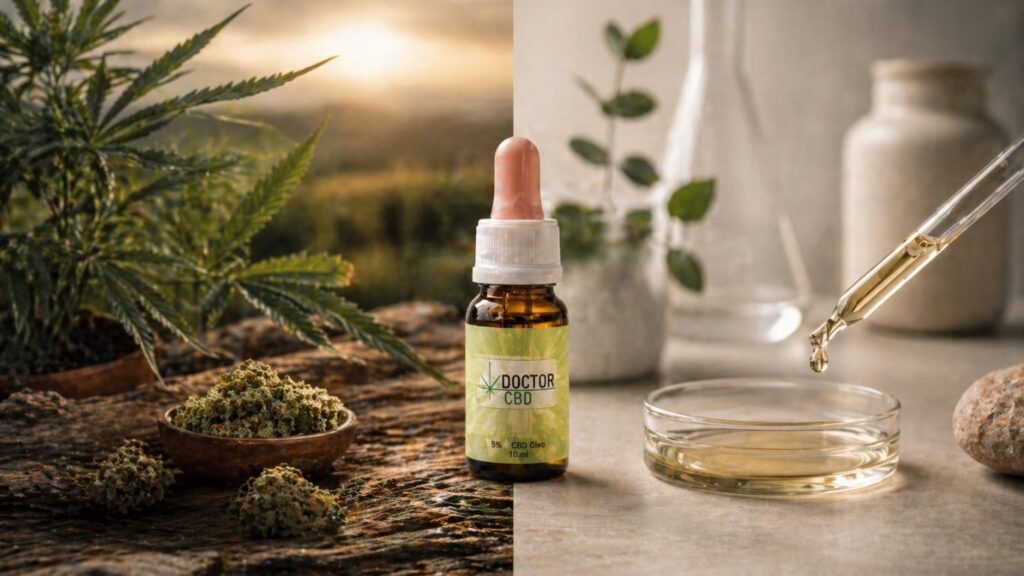 cbd full spectrum vs broad spectrum com oleo cbd entre ambiente natural e laboratorio