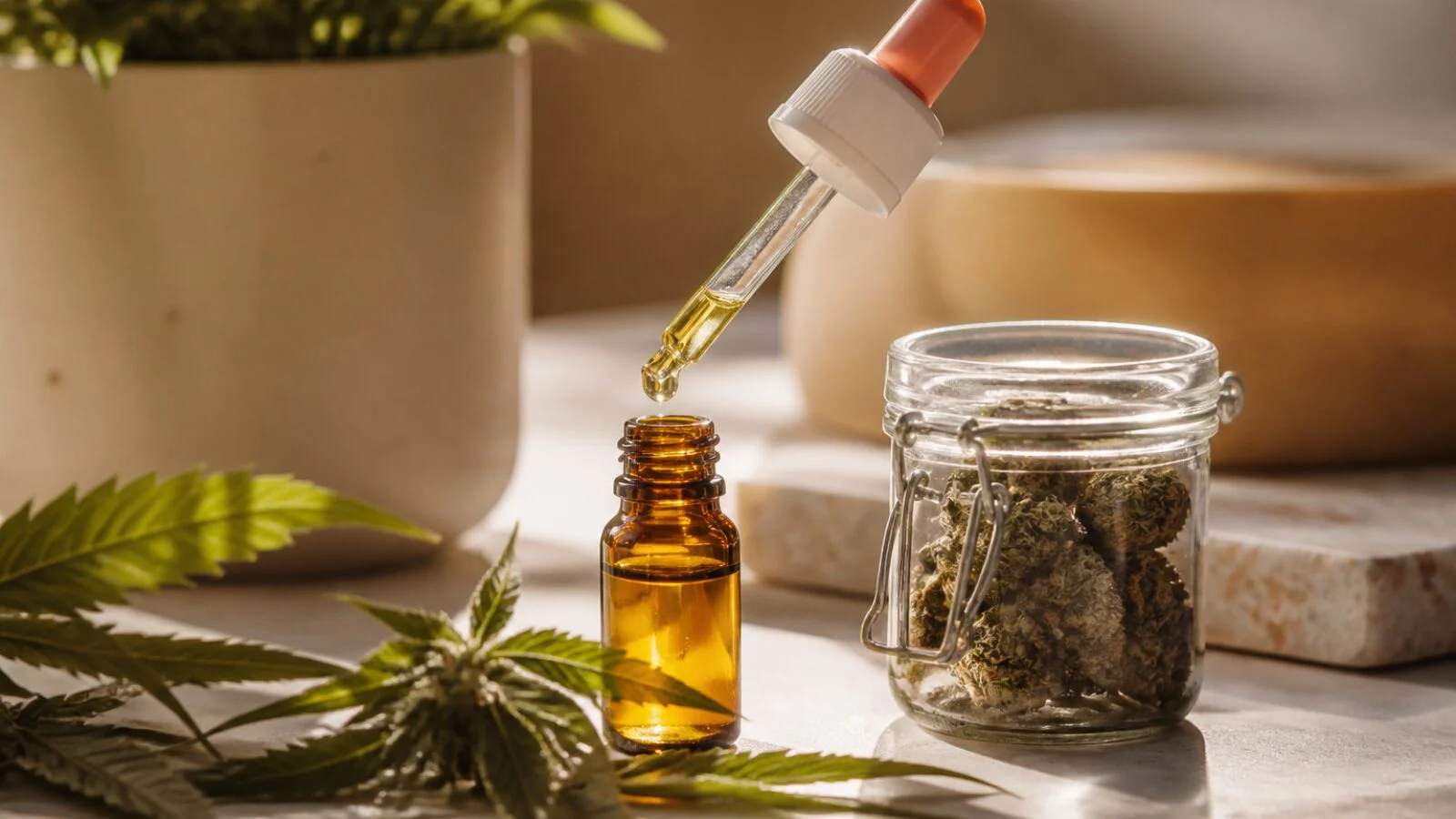 Como avançar com óleo de CBD 10%