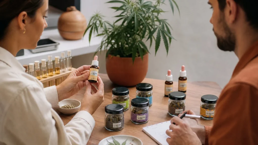 Óleos de CBD: o que muda entre 5%, 10%, 15% e 20%